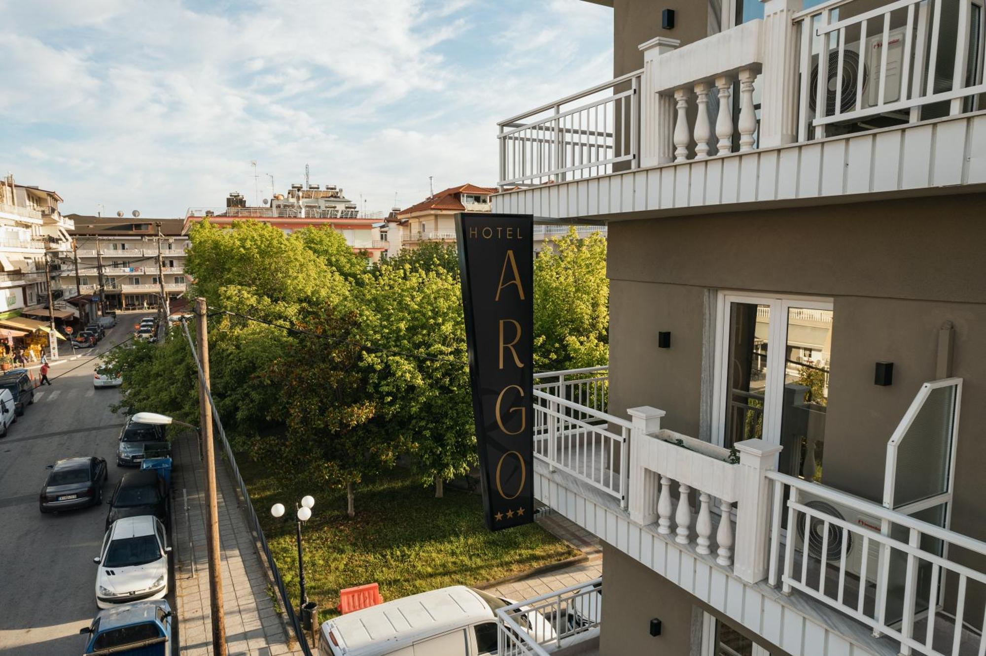Hotel Argo Paralía Eksteriør bilde