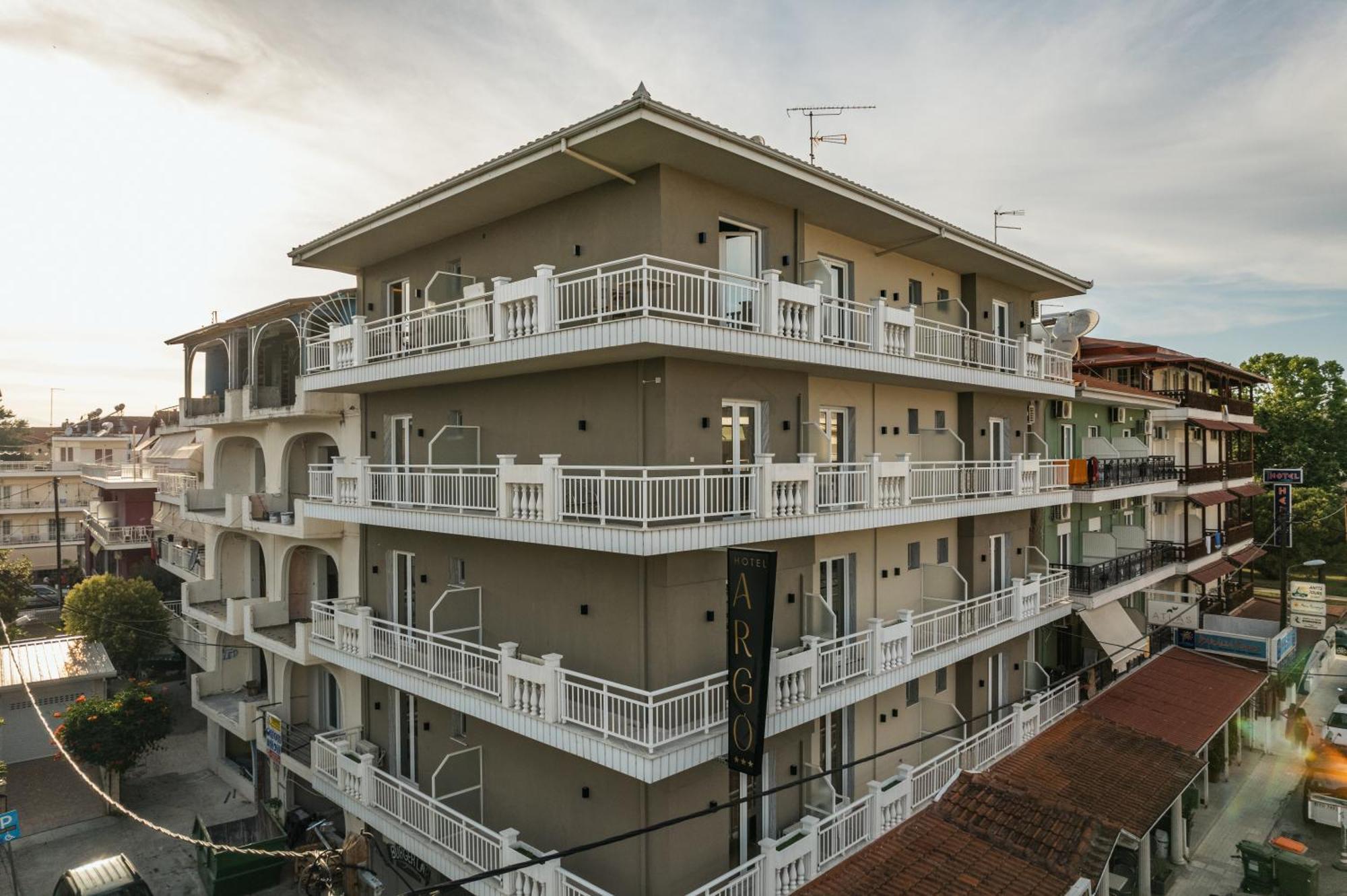 Hotel Argo Paralía Eksteriør bilde
