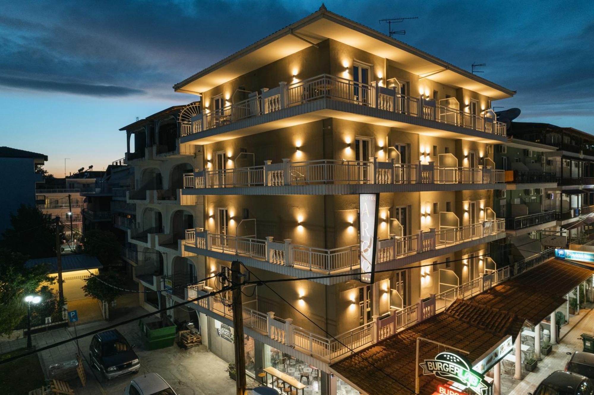 Hotel Argo Paralía Eksteriør bilde